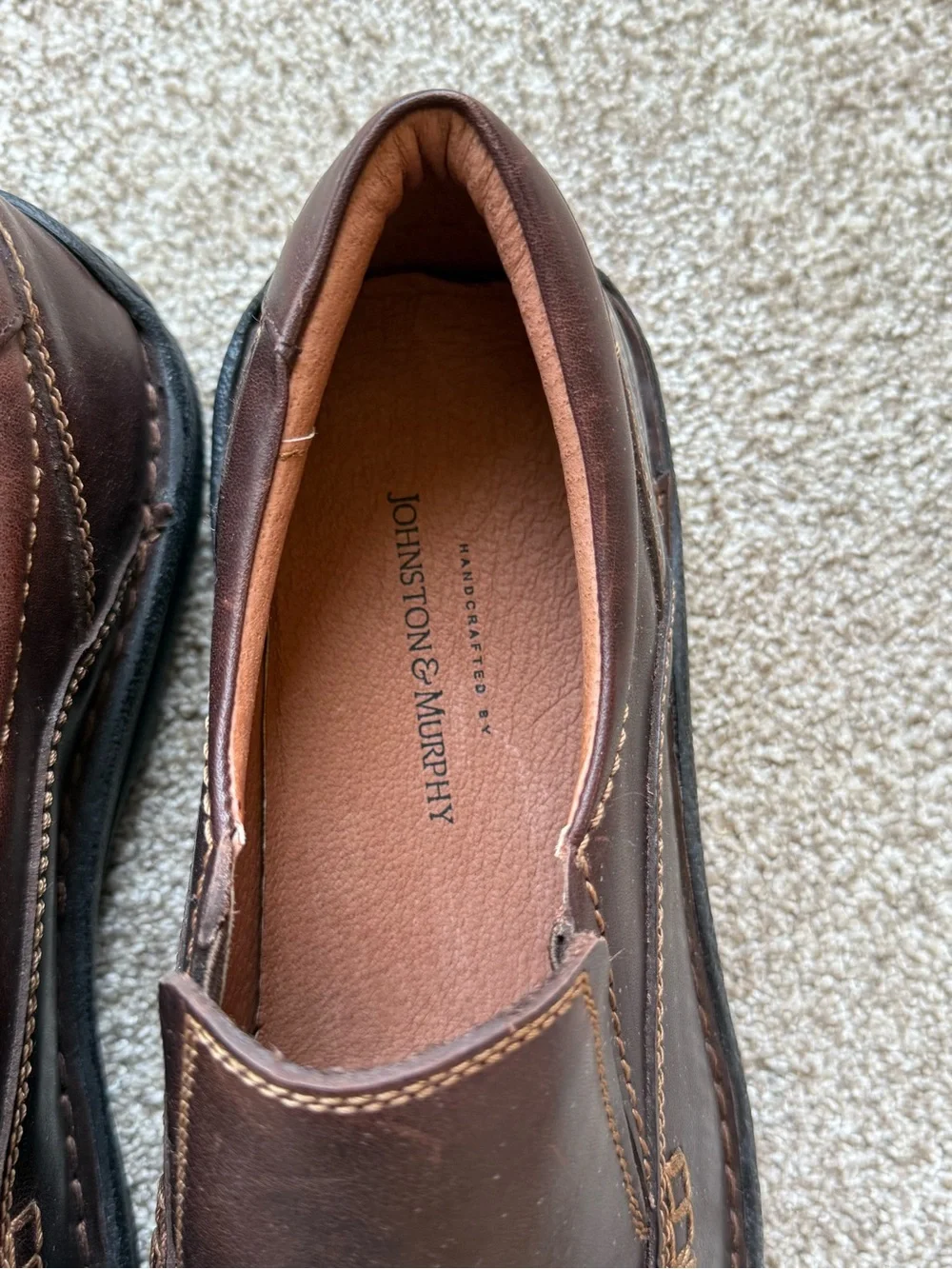 Johnston & Murphy handcrafted portugal